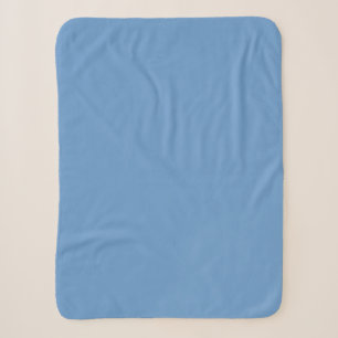 Cobertor Sherpa Azul-cinza (Crayola) (cor sólida)