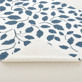 Cobertor Sherpa Azul Elegante deixa Sherpa Blanket
