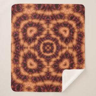 Cobertor Sherpa Azulejos de papel de parede sem costura modernos,