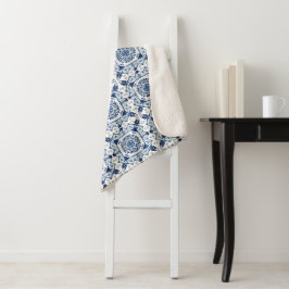 Cobertor Sherpa Azulejos do Mediterrâneo, Portugal, Azulejo, Majol