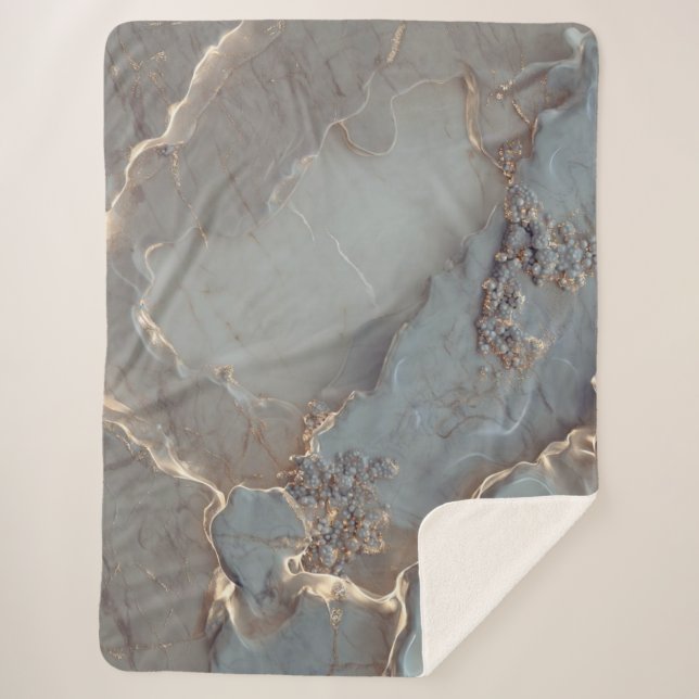 Cobertor Sherpa Azurael (Frente)