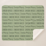 Cobertor Sherpa Baby Boy Blanket - Nome repetido - Sage Green<br><div class="desc">Enrole seu pequeno pacote de alegria no calor e amor do personalizado Baby Boy Blanket Nome repetido em Sage Green. Este cobertor de sherpa moderno e chico não é apenas macio e aconchegante, mas também um presente personalizado que será apreciado por anos vindouros. O cobertor apresenta uma cor verde de...</div>