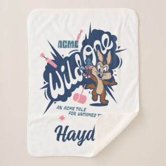 Cobertor Sherpa Baby WILE E. COYOTE™ - Wild One