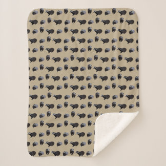 Cobertor Sherpa Badger Frenzy Sherpa Blanket