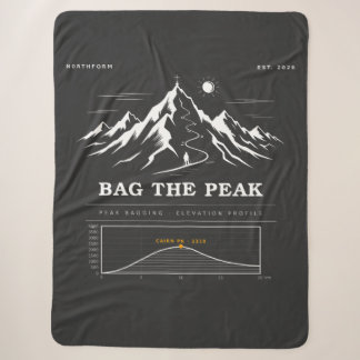 Cobertor Sherpa Bag The Peak Gipfelsammeln Höhenprofil