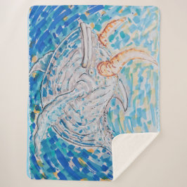 Cobertor Sherpa Baleia