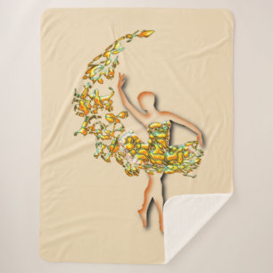 Cobertor Sherpa Ballerina 1