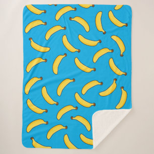 Cobertor Sherpa Bananas