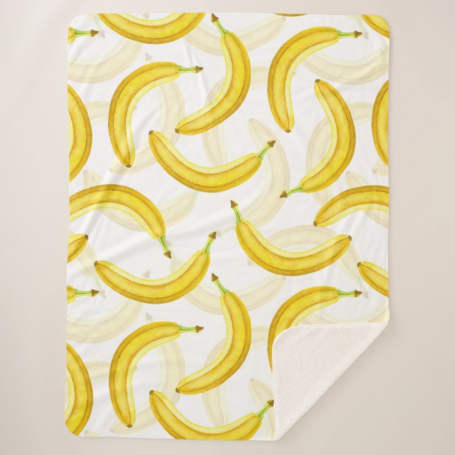 Cobertor Sherpa Bananas (Frente)