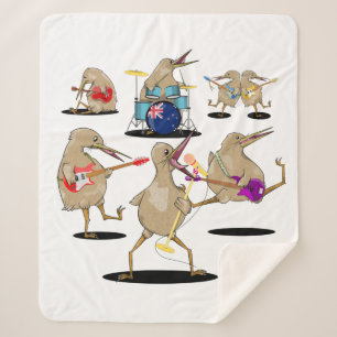 Cobertor Sherpa Banda NZ Music Kiwi