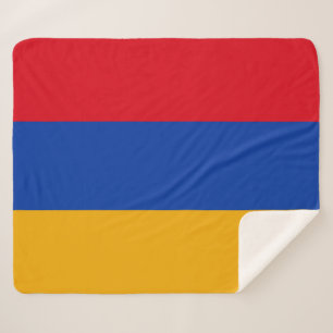Cobertor Sherpa Bandeira armênia