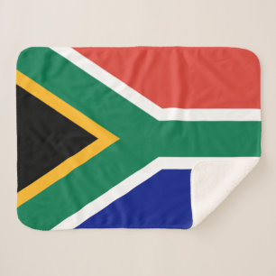 Cobertor Sherpa Bandeira da África do Sul