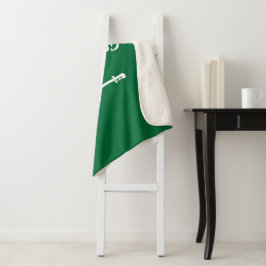 Cobertor Sherpa Bandeira da Arábia Saudita