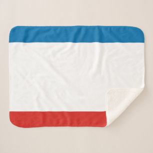 Cobertor Sherpa Bandeira da Crimeia