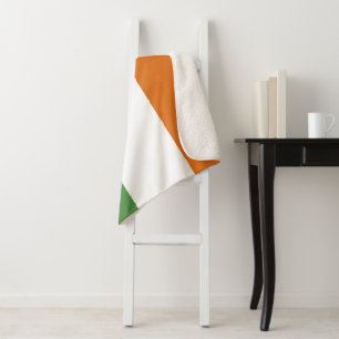 Cobertor Sherpa Bandeira da Irlanda