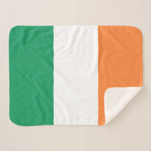 Cobertor Sherpa Bandeira da Irlanda