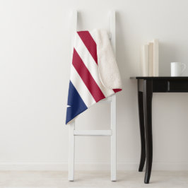 Cobertor Sherpa Bandeira da Libéria