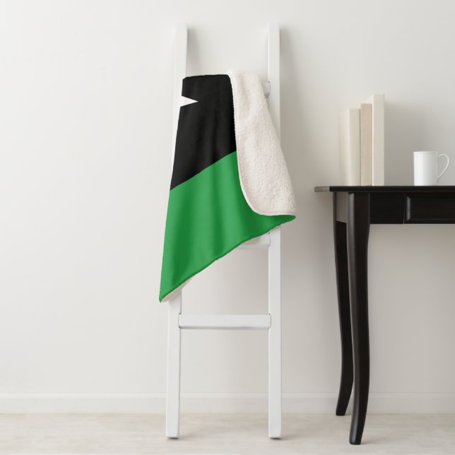 Cobertor Sherpa Bandeira da Líbia (In Situ)