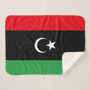 Cobertor Sherpa Bandeira da Líbia