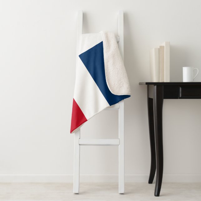 Cobertor Sherpa Bandeira da República Dominicana (In Situ)