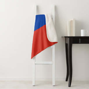 Cobertor Sherpa bandeira da Rússia