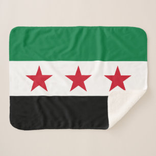 Cobertor Sherpa Bandeira da Síria