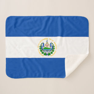 Cobertor Sherpa Bandeira de El Salvador