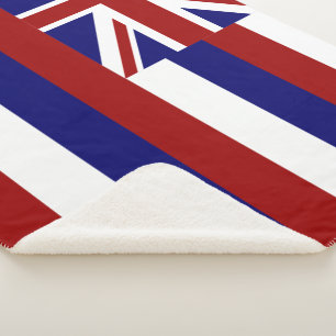 Cobertor Sherpa Bandeira de Havaí