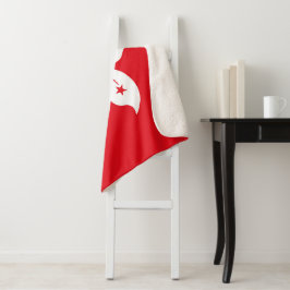 Cobertor Sherpa Bandeira de Hong Kong