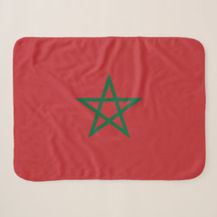 Cobertor Sherpa Bandeira de Marrocos
