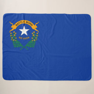 Cobertor Sherpa Bandeira de Nevada