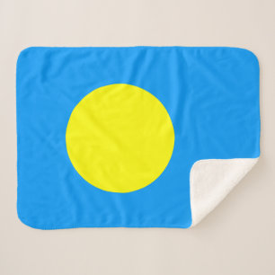 Cobertor Sherpa Bandeira de Palau