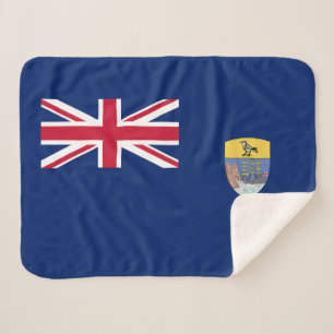Cobertor Sherpa Bandeira de Santa Helena
