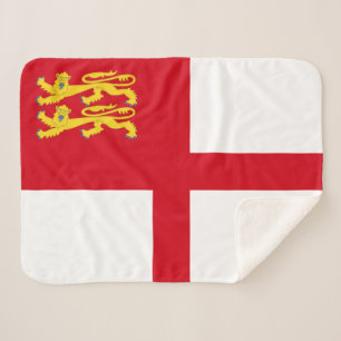 Cobertor Sherpa Bandeira de Sark