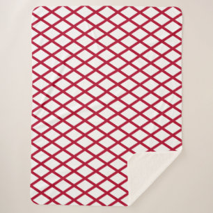 Cobertor Sherpa bandeira do Alabama