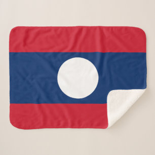 Cobertor Sherpa Bandeira do Laos