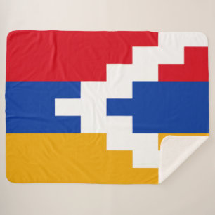 Cobertor Sherpa Bandeira do Nagorno Karabakh