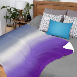 Cobertor Sherpa Bandeira do Orgulho Lésbica Masculinizada Gradient