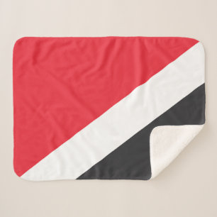 Cobertor Sherpa Bandeira do Principado de Sealand