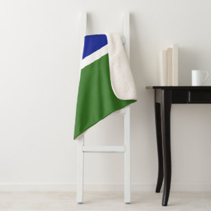 Cobertor Sherpa Bandeira Gâmbia
