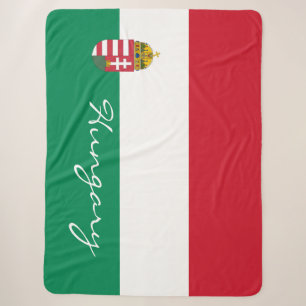 Cobertor Sherpa Bandeira Húngara, Patriótica, Hungria