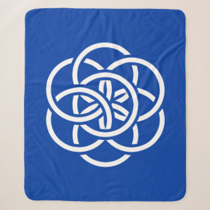 Cobertor Sherpa Bandeira Internacional do Planeta Terra