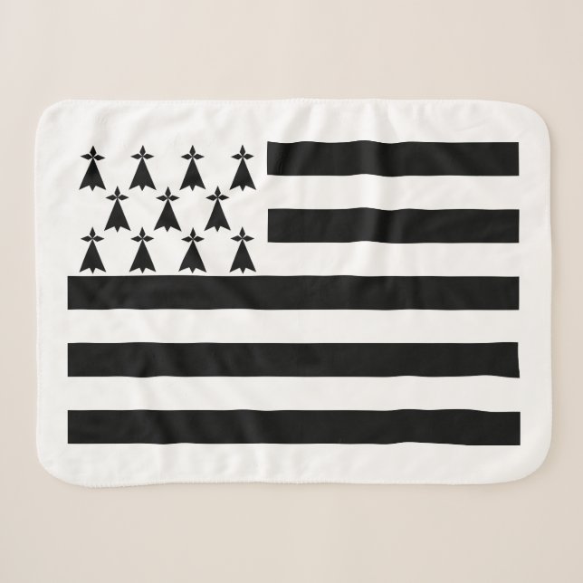Cobertor Sherpa Bandeira Patriótica da Bretanha (Frente (Horizontal))