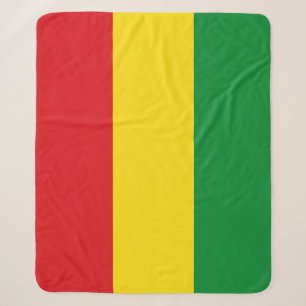 Cobertor Sherpa Bandeira Rastafarian Rasta Etiópia
