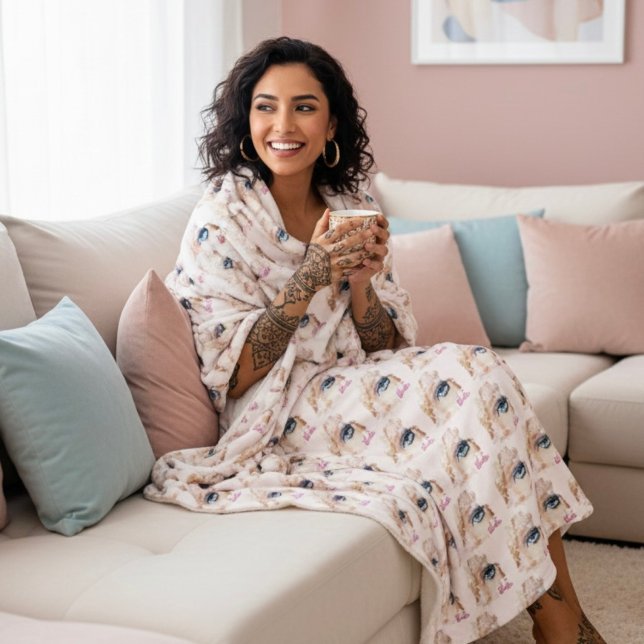 Cobertor Sherpa Barb (Criador carregado)