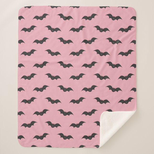 Cobertor Sherpa Bat Bonito (Frente)
