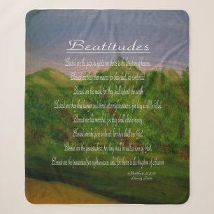 Cobertor Sherpa Batitudes