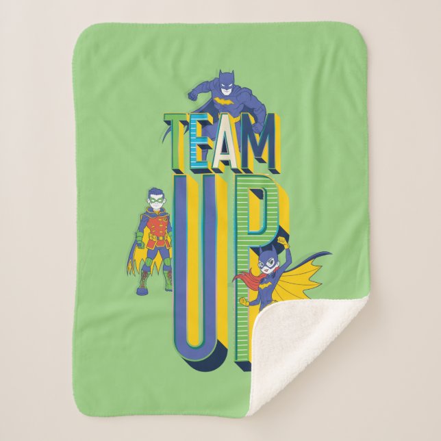 Cobertor Sherpa Batman | Equipe Acima (Frente)