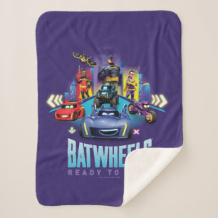 Cobertor Sherpa Batrodas™ - Prontas para rodar