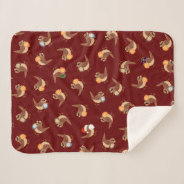 Cobertor Sherpa Beared Bird Bonanza II
